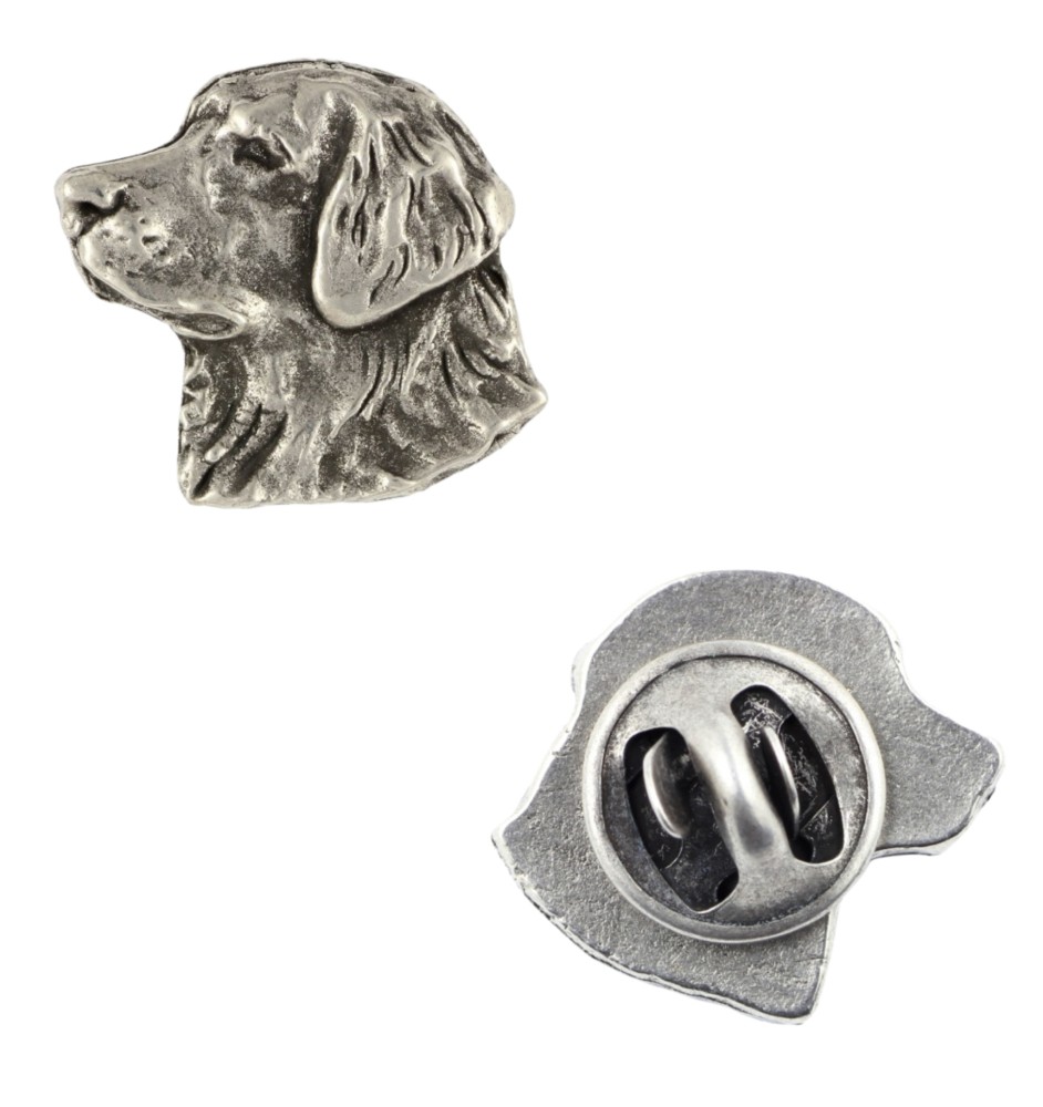 Golden Retriever I pin posrebrzony Art-Dog